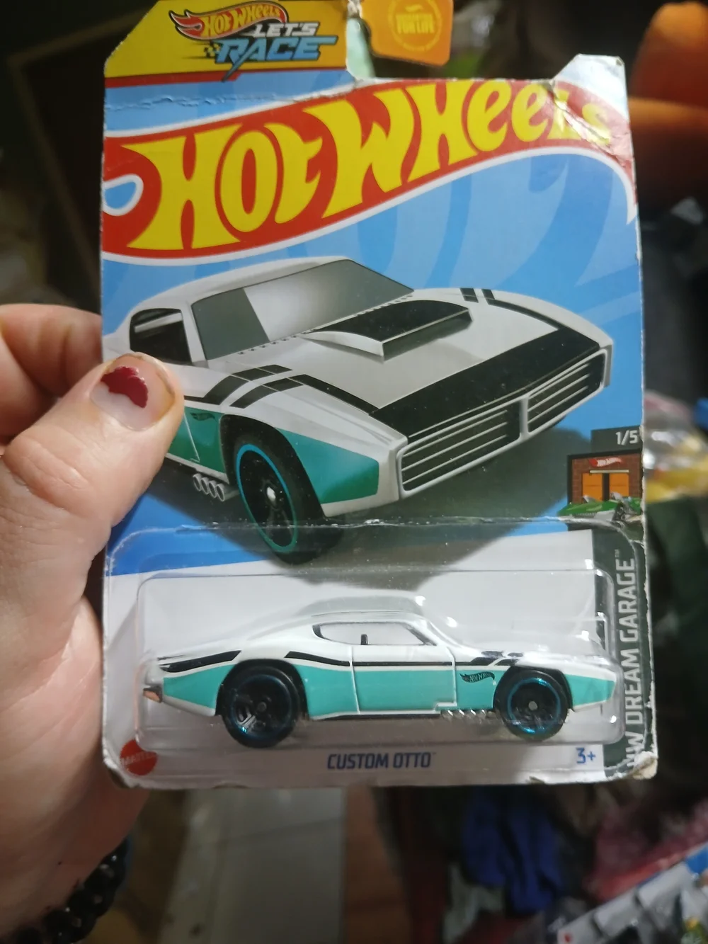 the Hot Wheels Custom Otto from the 2024 HW Dream Garage series (collector numbe